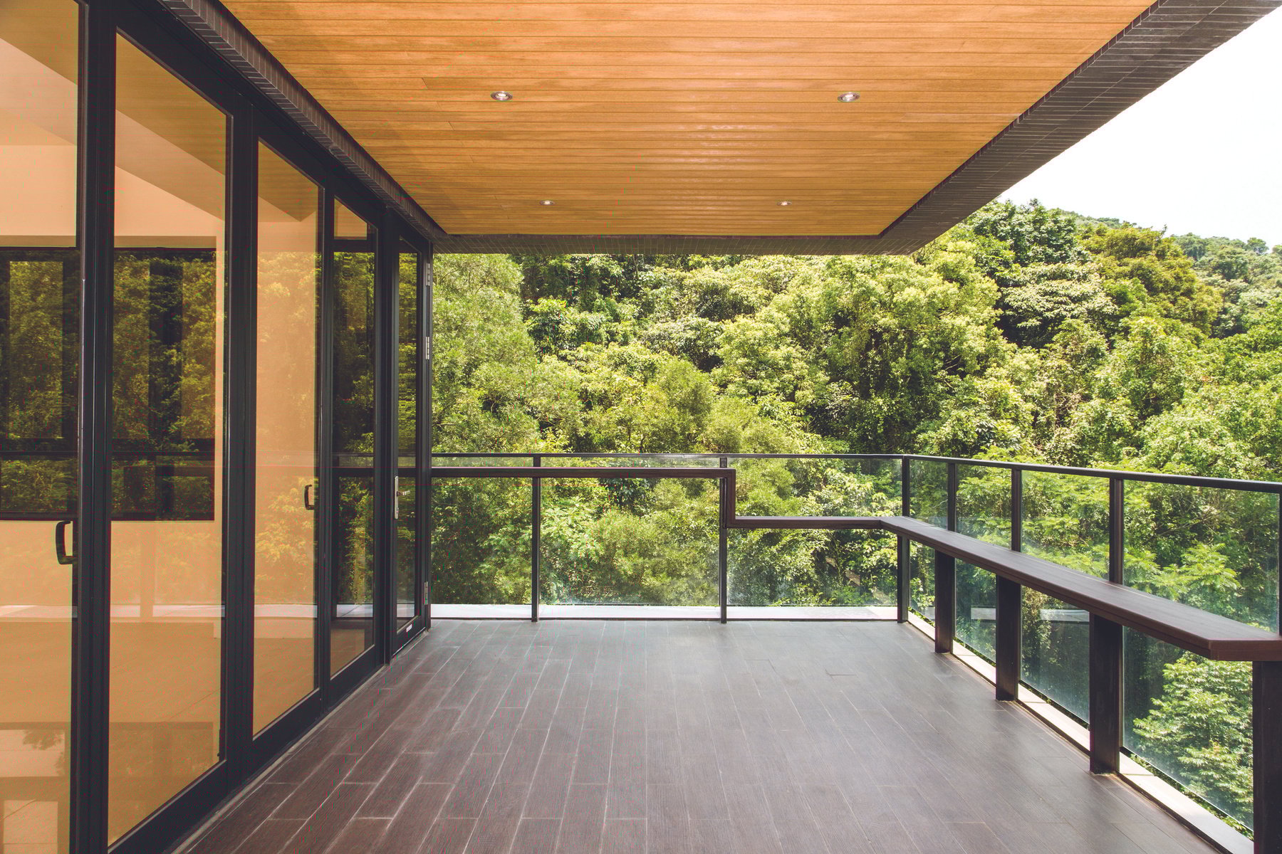 禾樸建設-麗湖庭園建案-露台實景